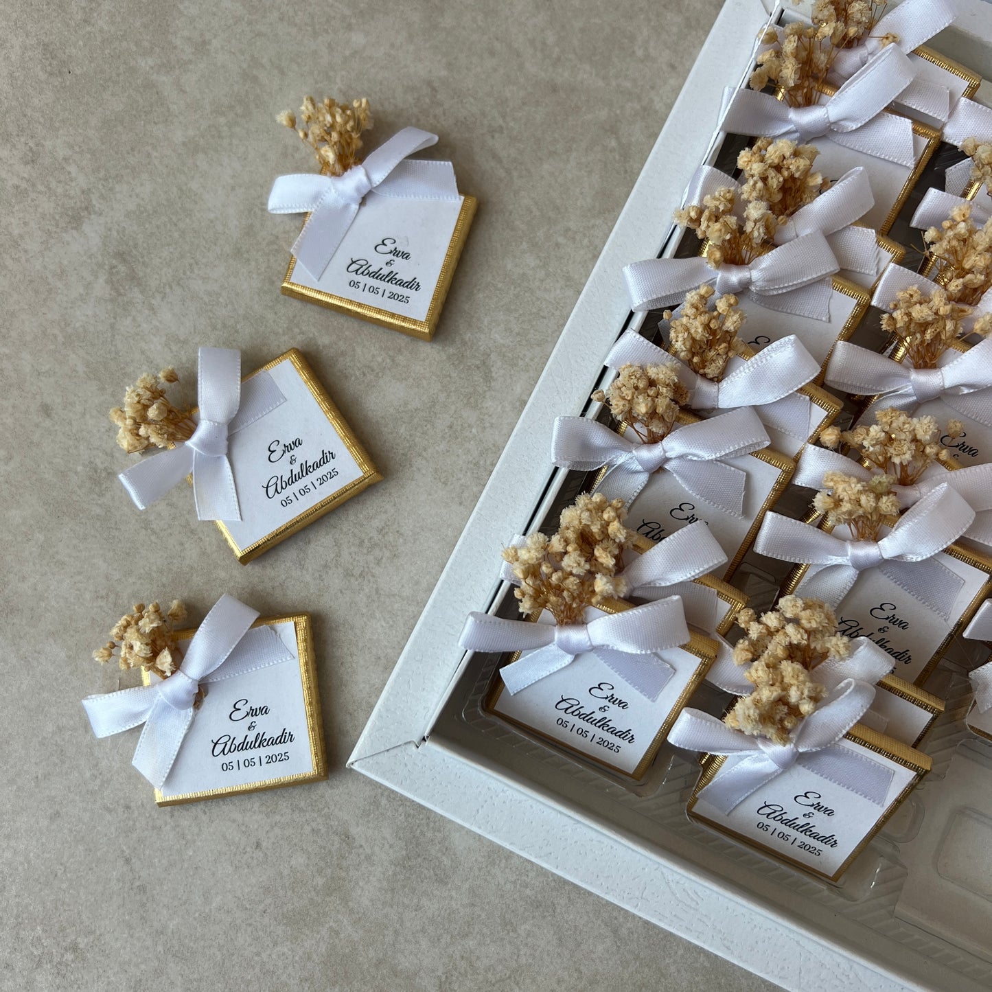 Schokobox Hochzeit, Standesamt, Verlobung