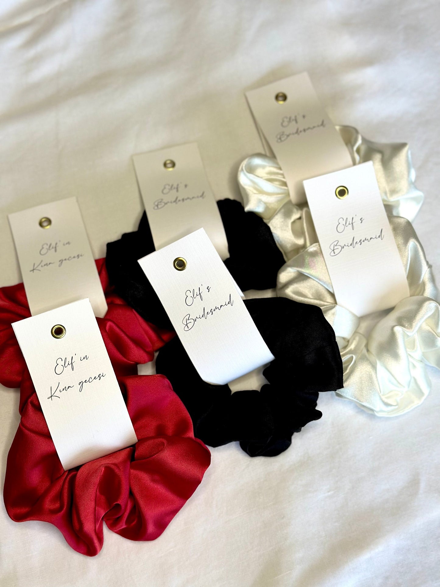 Personalisierte Scrunchies