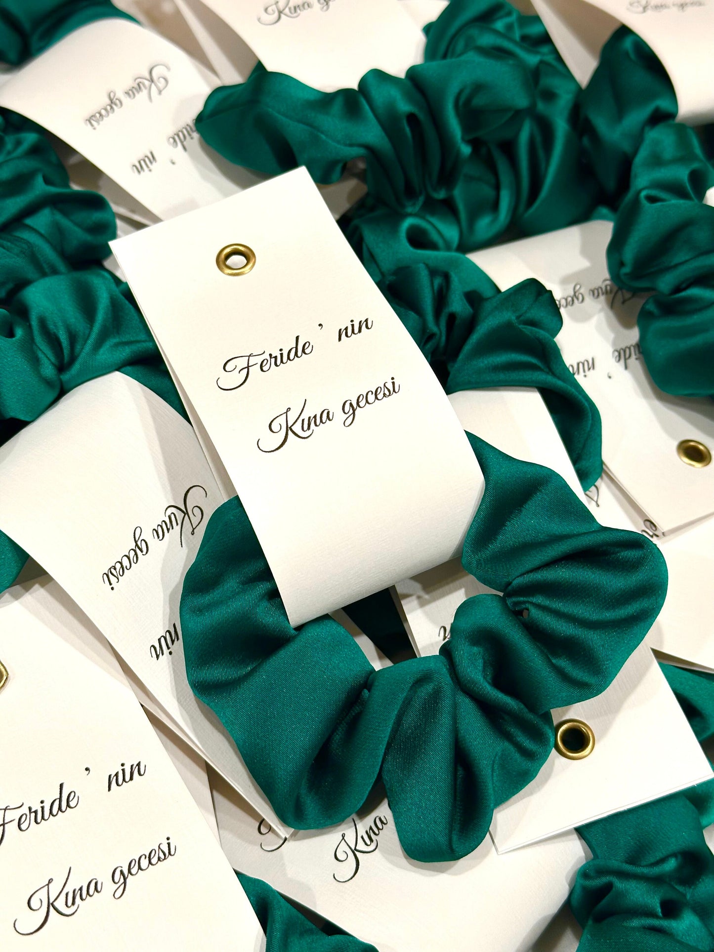 Personalisierte Scrunchies